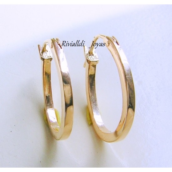 Modelo de argollas de oro new arrivals